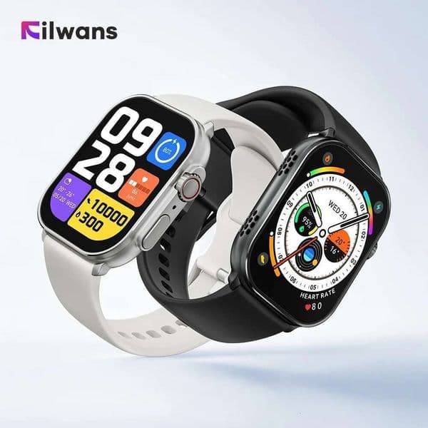 Filwans GTS Smartwatch 2.01" AMOLED Watches for Men Women Sports Health Sleep Monitoring Smart Watch 2024 Blutooth Calling