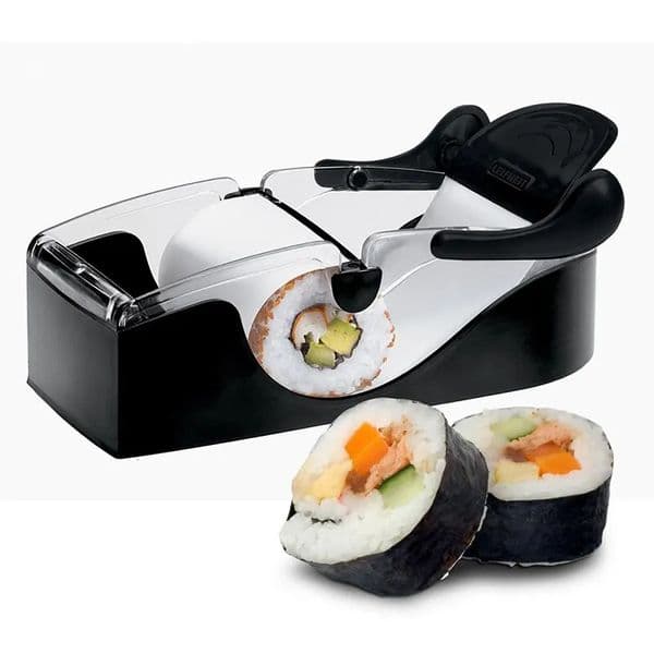 Sushi DIY Tools Seaweed Wrapped Rice And Vegetable Roll Kitchen Workers Japanese Drum Making Sushi Cake Mold Novice Kitchen Tool 250429
