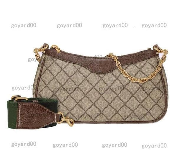 Womens Designer Ophidia Leather Shoulder Bags Luxury Crossbody Handbag for Women