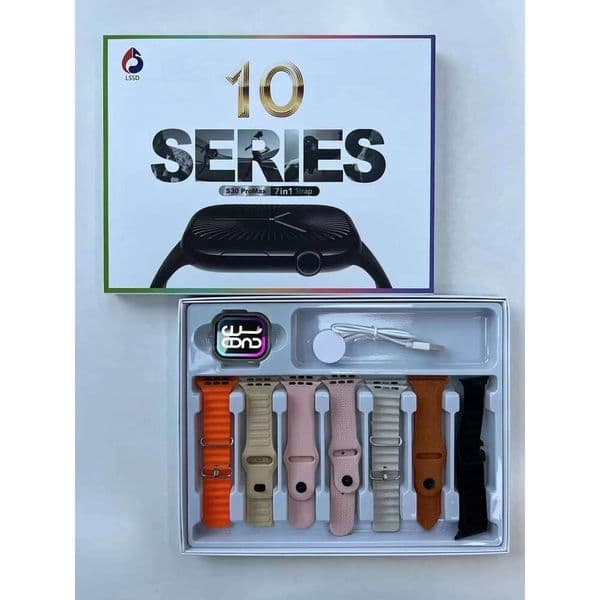 S30promax Watch Series 10 infinite screen Version 7+1 Straps est Sports SmartWatch Bluetooth Phone Call Smart Bracelets