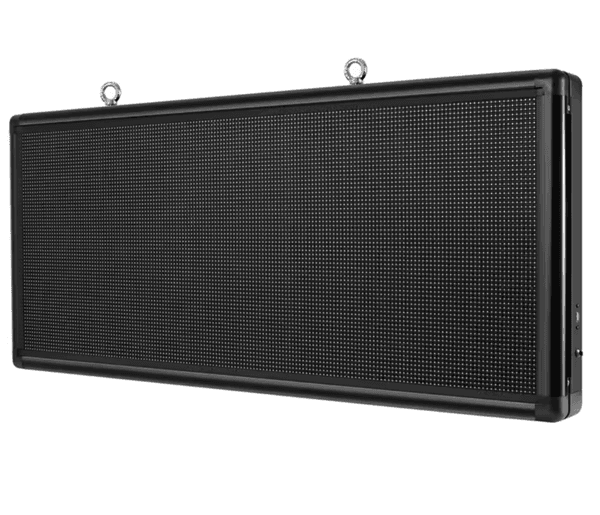 Led Scrolling Sign Programmable Outdoor Digital word for Businesses Advertising Screen Message Window Open Display (103x45cm)