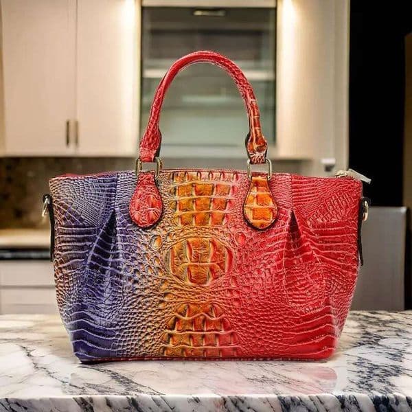 Timeless Vintage Crossbody Bag Women's High-End Leather Tote Purse Minimalist Casual Commuter Shopper Solid Color