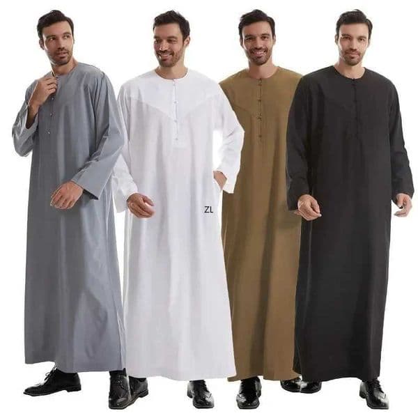 I Dress Muslim Abaya Dishdasha Modest Djellaba Islamic Dubai Saudi Abayas Prayer Kaftan Eid Ramadan Morocco Jubba ThobeXJ250506
