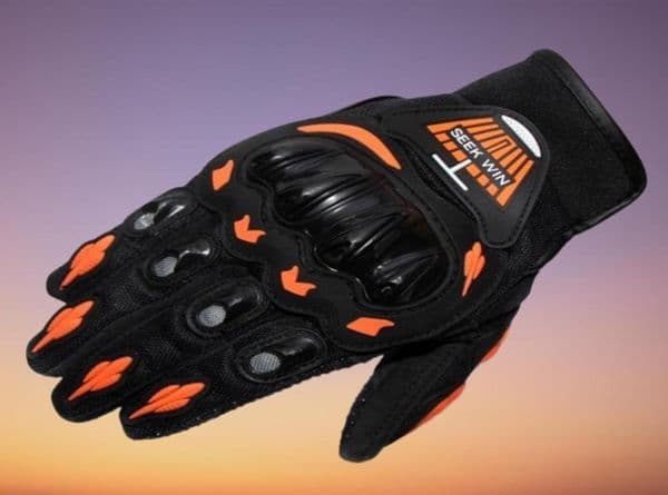 New Quality Motorcycle Racing Protective Gears Gloves Green Orange Red Colors Motoqueiro Luva Motorbike Motocross Moto Guantes4154678