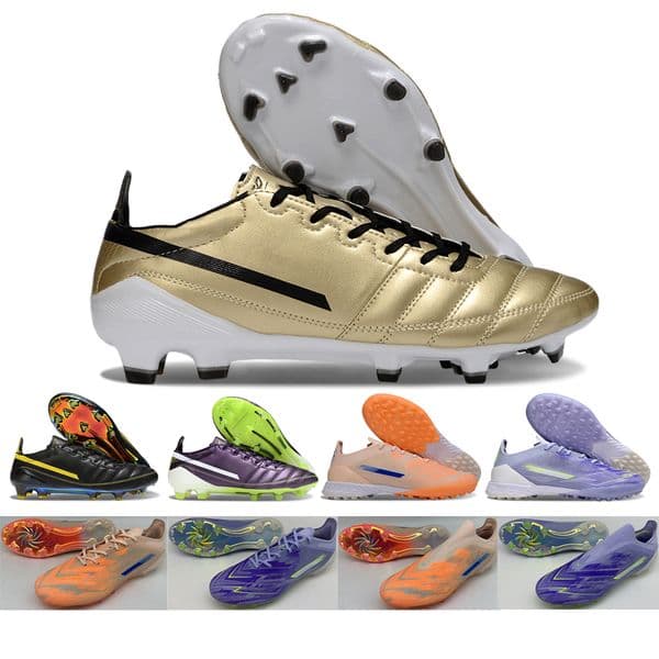 Men Soccer Shoes Classic Elite Low Cleats SG FG Studs Anti-Slippery Comfortable Football Boots Men Ultralight Football Shoes Outdoor Sports Shoes Sneakers