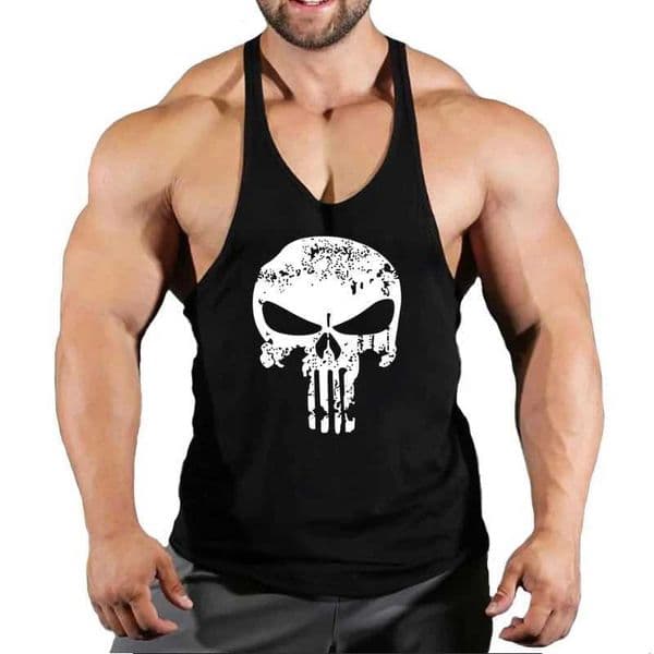 Top Gyms Mens Clothes Tank Vest Gym Shirt Undershirt Mens Sportswear Bodybuilding Workout Vests Muscle Clothing Brand Fitness W250508