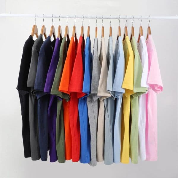 Men's T Shirts 20 Colors Cotton Candy Color Tshirts Men Women Short Sleeve Fashion Brand Trend Clothing Tees S-XXXL Customized Products