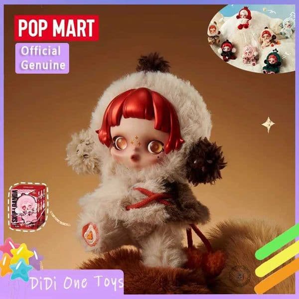 Genuine Skullpanda Winter Symphony Series Bind Box Vinyl Face Doll Cute Song Of Snow Figures Pendant Toy Christmas Gift W250508