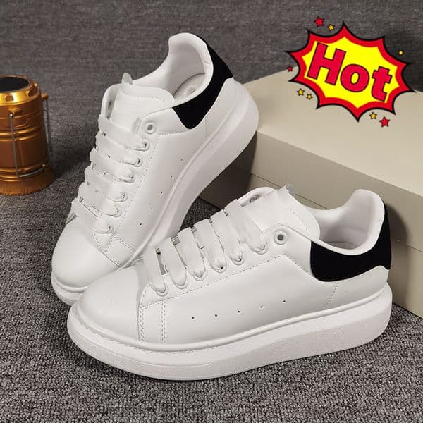Designer Shoes Luxury Sneakers mens womens fashion casual shoes calfskin platform shoe dhgate Black Worker Blue Velvet Shock Pink white black for men women sneakers