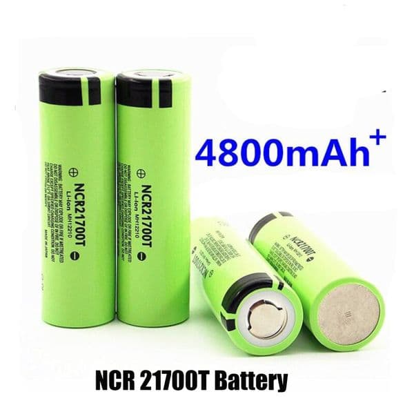 High Quality NCR21700T 4800mAh 21700T NCR 21700 Li-ion Battery 35A 3.7V Drain Rechargeable Lithium Batteries Cell