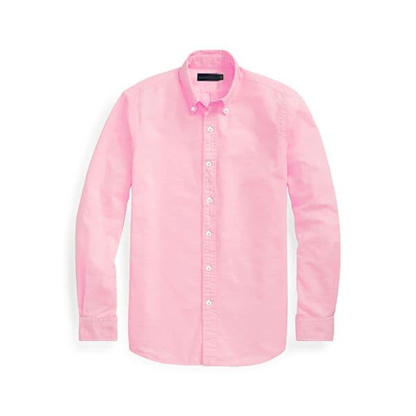 mens polo shirts small horse classic Long Sleeve Solid Color Slim Fit Casual Business Men Shirts clothing