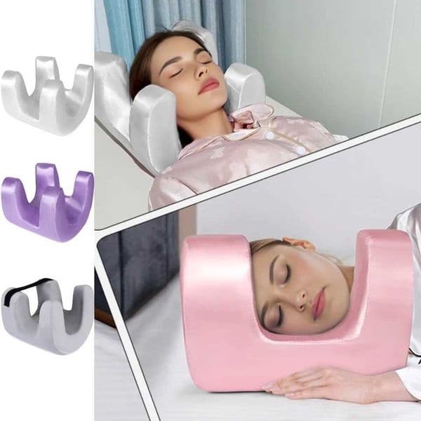 Beauty bed pillow wrinkles memory foam pillow beauty sleep pillow soft antibacterial spine elastic pillow shoulder pain relief M250510