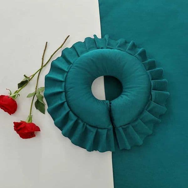 Detachable cotton cover inserted into beauty salon U-shaped lounge chair pillow massage spa facial rest cradle pad soft salon pad M250510