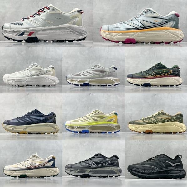 With Box Roller Shoes Mafate Speed 2 Runner Sports Sneaker Top High Quality Original Thick Sole Cushioning Road Jogging Sneakers Mens Womens Trekking Outdoor