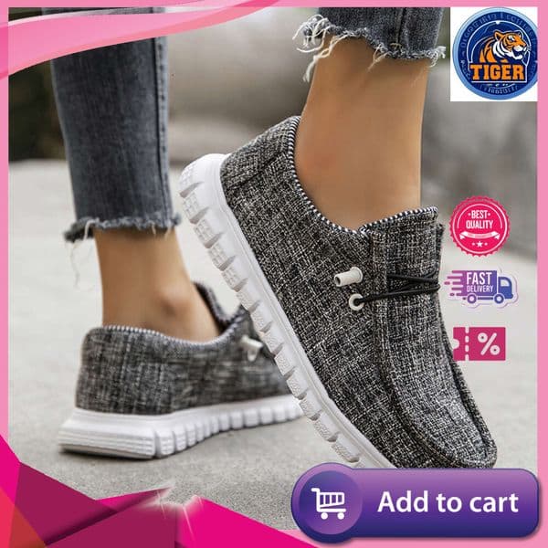 Ddmytiger Canvas Shoes Summer For Women Classic Loafers Breathable And Comfortable Slip On Walking Sneakers Unisex Boat Outdoor Shoes
