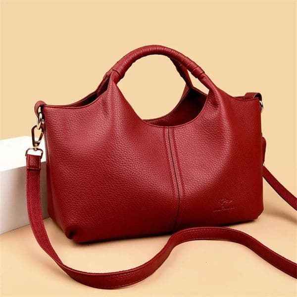 High Quality Soft Leather Women S Handbag Tote Fashion Shoulder Bag Trendy Female Commute Crossbody Bags Wallet Bag