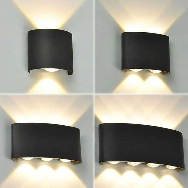 Aluminum LED Wall Lamp Waterproof IP65 Outdoor Garden Lights 8W 12W Interior Wall Light for Bedroom Living Room Stairs Lighting Z250512