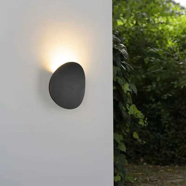 Modern LED Indoor Wall Lamp Aluminum Waterproof Creative Wall Lamp for Outdoor Garden Courtyard Decoration Lighting AC90-260V Z250512