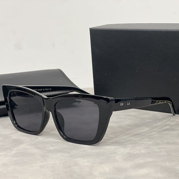 designer sunglasses for Women cat eye casual thin mirror legs frame Fine flat lenses Beach Sun Glasses Retro Framekj