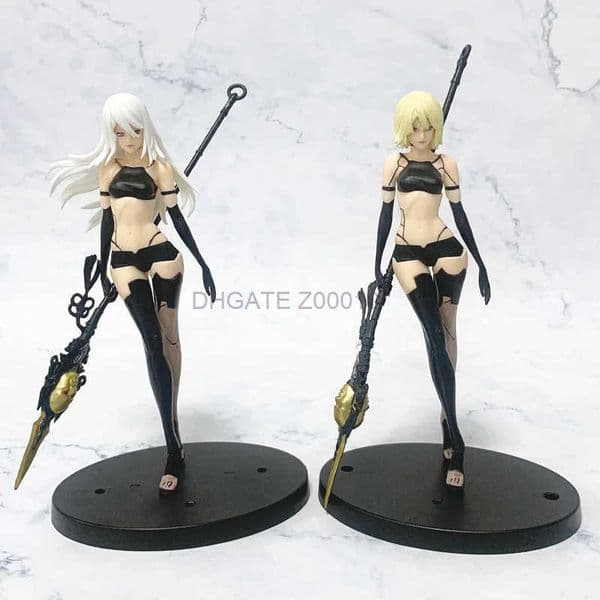 18CM NieR Automata Yorha Ver1.1a A2 YoRHa Type A No. 2 Standing Style Anime Figure Toy PVC Model Collection Action Figurine Doll