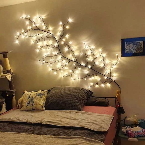 Led Vine Rattan Branch Lights USB Input 8 Lighting Modes for Wall Home Decorations Z250514