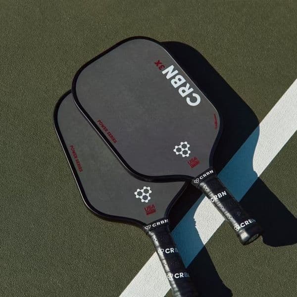 CRBN 3X Pickleball Paddle Carbon Fiber Surface Enhance Sweet Spot 14mm Polypropylene Honeycomb Core Pickleball Racket