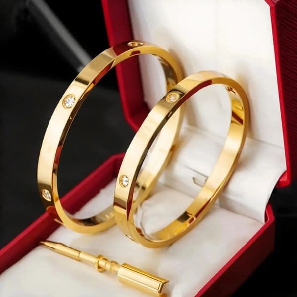 Women Diamond Bracelet Designer Jewelry Top Quality jewelry for Men bangles chain Rose Gold Color fashion Open Style Valentine's Day Wedding party