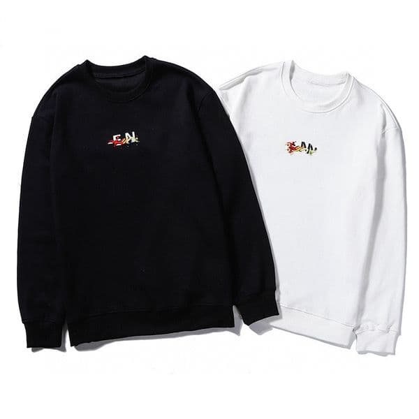 Men's Hoodies & Sweatshirts Designer Colorful letter embroidery unisex fashionable and versatile round neck pullover