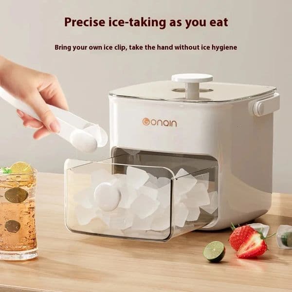 48 Gride Ice Cube Mold Easy Release Maker Large Capacity Freeze Store Bucket DIY Whiskey Cocktails Juice Coffee Home 250515