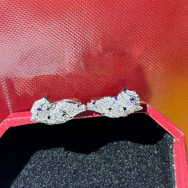 Dazzling Diamond Earrings Women Charm Earring Jewelry Luxurious Designer Ear Studs Party Hoop Stud Birthday Gift