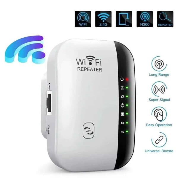 WPS Router 300Mbps Wireless WIFI Repeater Router Wifi Range Extender Wi-Fi Signal Amplifier 802.11N Network Card Adapter for PC X250516