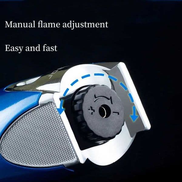 Jobon Cigar Mini Ignition Gun Gas Lighters Smoking Gadgets Butane Torch Kitchen Lighter Very Cool Gift For Ment250517