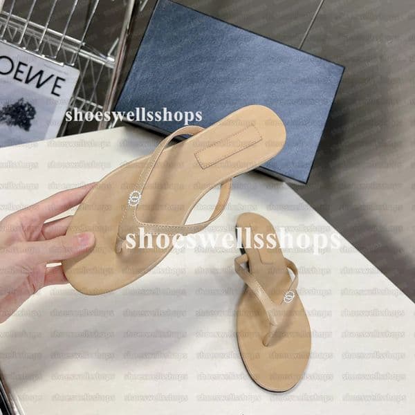 Luxury Designer Womens Slipper Sandals Shoe Slide Summer fashion Wide flat flip-flops classic printed letter sandals size 35-42 39