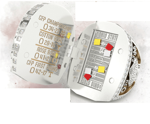 2024 Ohio State Buckeyes National Champion Championship Ring With Wooden Display box Men Fan Brithday Gift Sport Souvenir Wholesale 2024