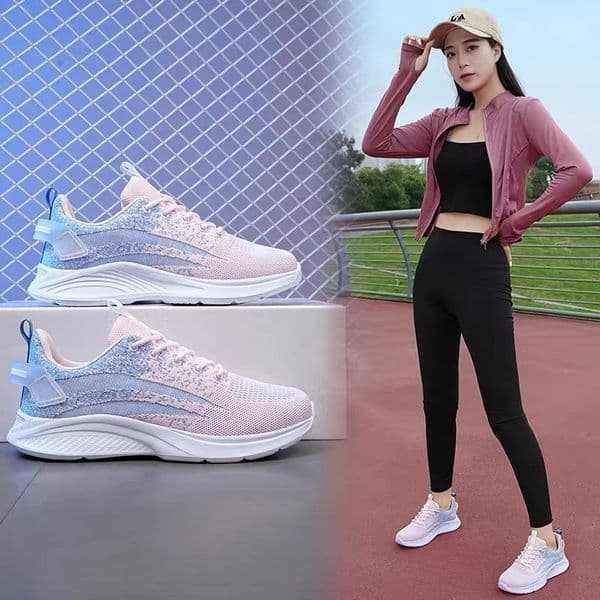 New Women's Fashion Trendy Casual Light Soft Bottom Running Shoes Designer Daily Commuting Fashion Men's Sports Shoes