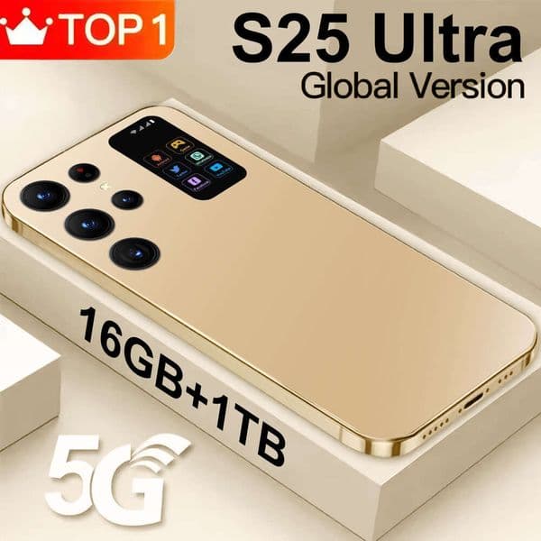 S25 Ultra Phone 2025 16+1T Cheap Android Smartphone OZON Generation thumbnail 2
