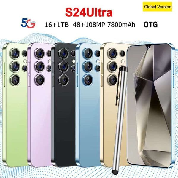 S24Ultra6.5-inch high-definition 2+16GB Android 3G 2025 New style smartphone OTG