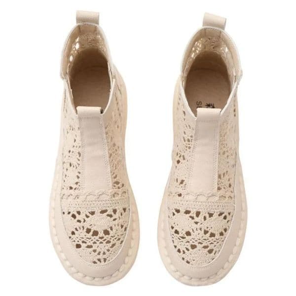 Womens Breathable Mesh Summer Shoes Lace Walking Shallow Solid Non Slip Casual Shoes Flat Shoes Sports spring autumn 250515BJ