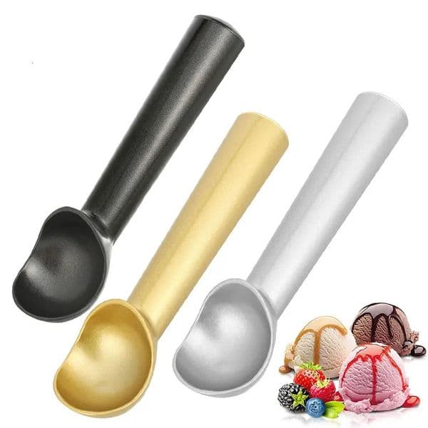 Professional Ice Cream Scoop Heavy Duty Stainless Steel Ice cream Scooper Nonstick Ice-Cream Spade Dishwasher Safe 250517BJ