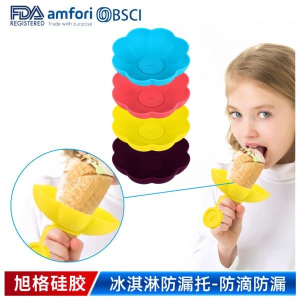 Children's anti dirty hand popsicle dual-use mold Ice frozen ice cream stand