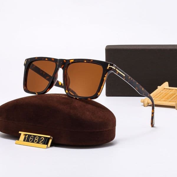 1682 FF Top luxury Sunglasses lens designer womens Mens Goggle senior Eyewear For Women eyeglasses frame Vintage Metal Glasses