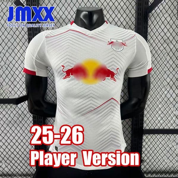 JMXX 25-26 RB Leipzig Soccer Jerseys Home Away Third Blue Pre Match Mens Uniforms Jersey Football Man Shirt 2025 2026 Player Version