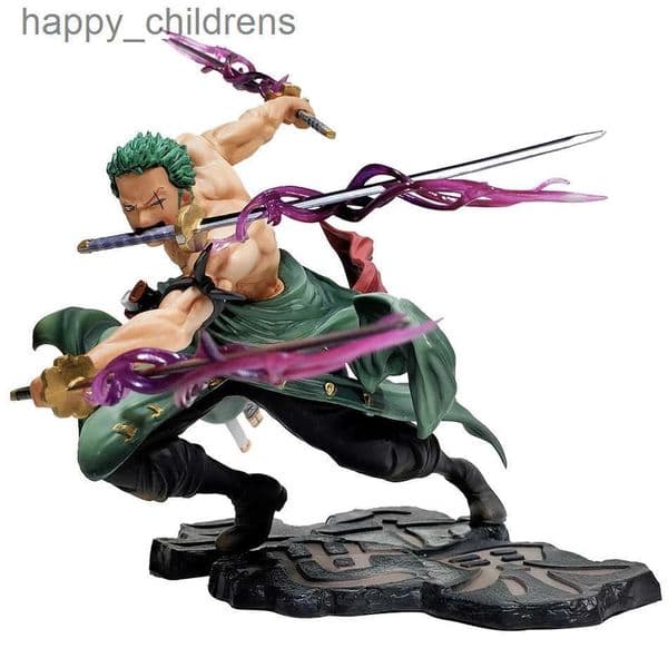 Hot One Piece 10cm Anime Figure GK Roronoa Zoro Three-blade Sa-maximum Manga Anime Statue Action Figure Collection Model Kid Toy U250521