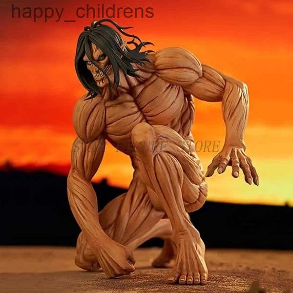 Attack on Titan Eren Levi Action Figure Shingeki no Kyojin The Founding Titan Figurine Model Toys 15cm Desktop Ornaments U250521 Y260522