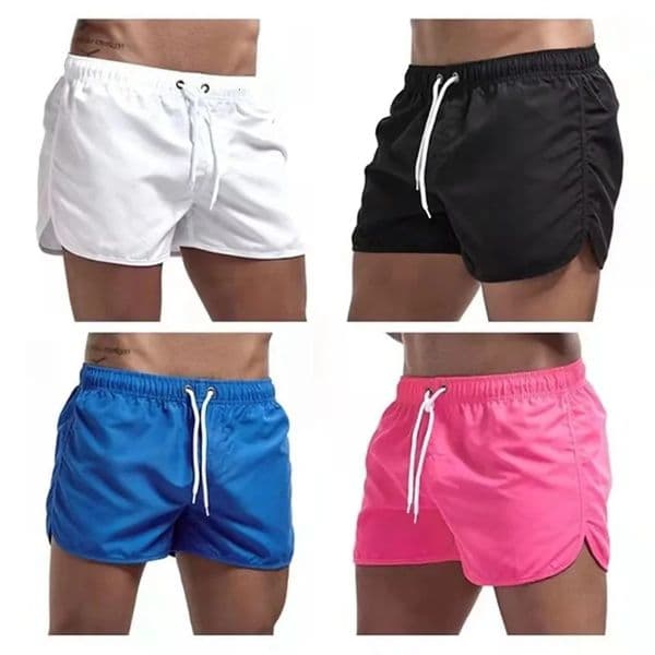 Mens Swim Shorts Summer Colorful Swimwear Man Swimsuit Swimming Trunks Sexy Beach Surf Board Male Running Clothing Pants 250516Z