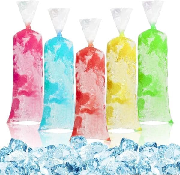 X Candy Plastic Mexican Ice Ball Bags Freeze Popsicle Mold For