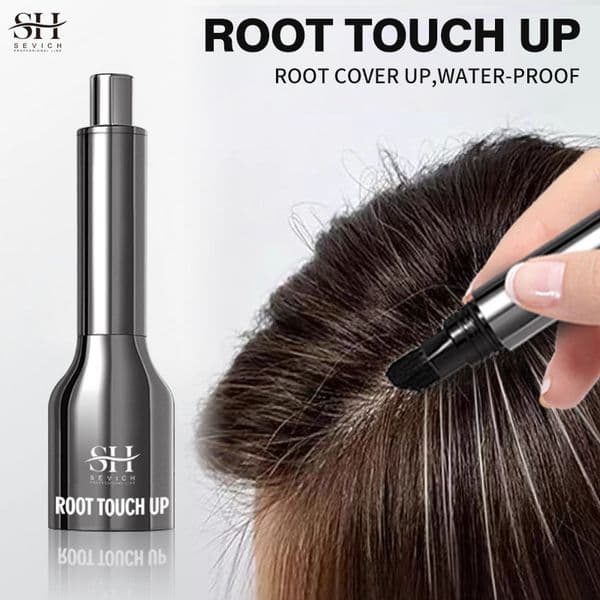 Root Touch Up Private Label Oem Waterproof Hairline Cover Pen Black Hair Dye Color Stick Concealer Pen For Hair