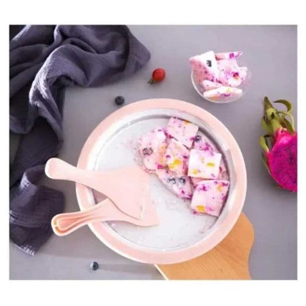 Cartoon Mini Ice Cream Maker And Fried Yogurt Machine Cool Summer Rolling Machine For Kids Children Ice Cream ToolsXJ250522