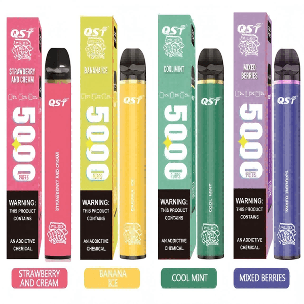 High Capacity Adjustable QST Filex Max Stick | Enjoy up to 5k Puff Count Your Smoking Experience from 10-50mm Portable E-Cig #10-50