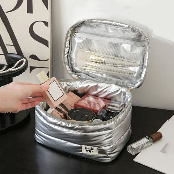 Large Capacity Makeup Bag Cosmetic Toiletry Washbag Portable Storage Travel Organizer 250522BJ